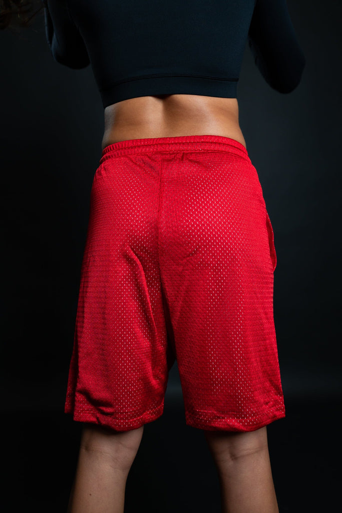 RED SIMPLE MESH SHORTS Shorts Hawaii's Finest 