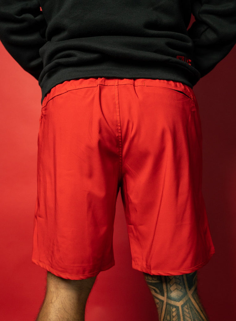 RED SIMPLE PERFORMANCE SHORTS Shorts Hawaii's Finest 