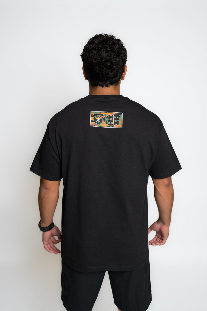 SIMPLE CAMO ORANGE T-SHIRT Shirts Hawaii's Finest 