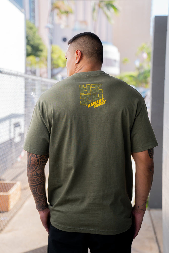 SLASH LOGO MILITARY T-SHIRT Shirts Hawaii's Finest 
