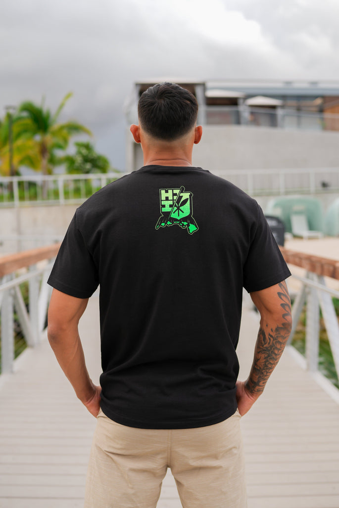 SPLIT ISLANDS GREEN T-SHIRT Shirts Hawaii's Finest 