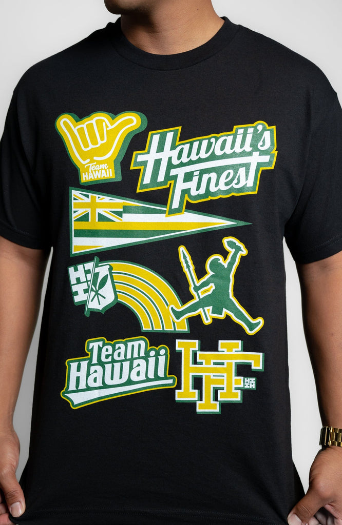 SPORT SET FOREST GOLD T-SHIRT Shirts Hawaii's Finest 
