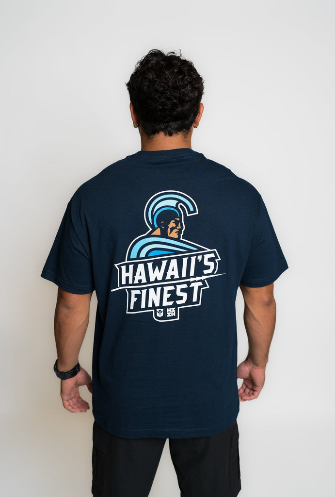 WARRIOR NAVY T-SHIRT Shirts Hawaii's Finest 