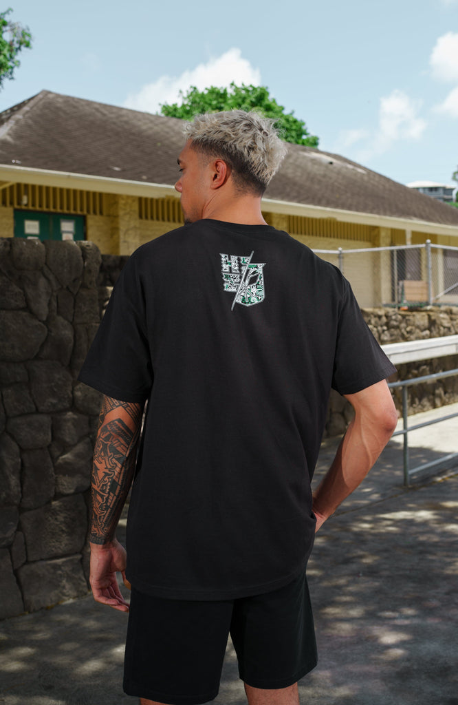 WARRIOR STICKERBOMB SPLIT LOGO T-SHIRT Shirts Hawaii's Finest 
