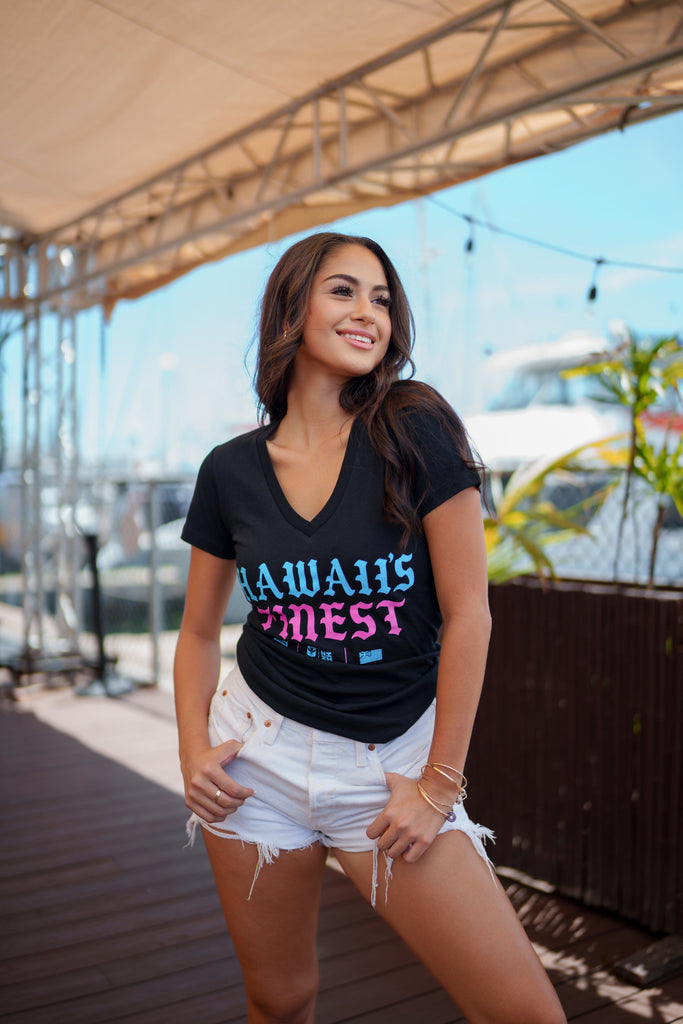 WOMEN'S OG NEON TOP Shirts Hawaii's Finest 