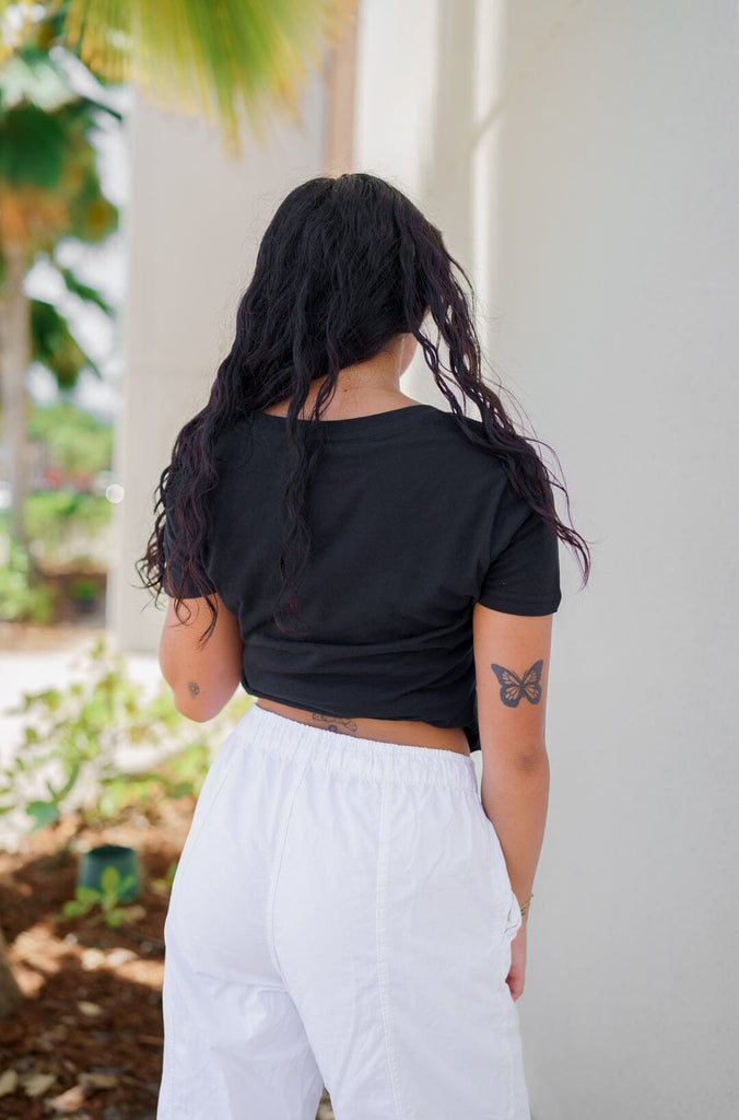 WOMEN'S SPLIT CAMO BOMB WOODLAND TOP Shirts Hawaii's Finest 